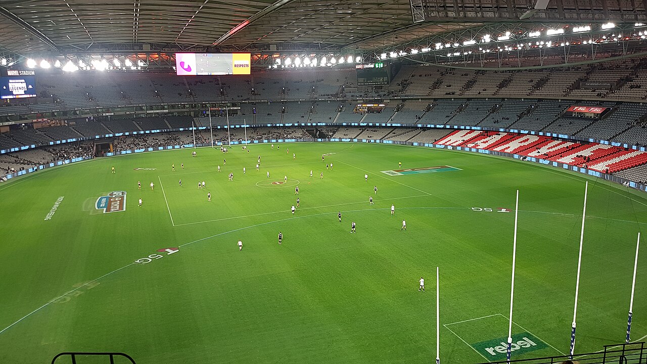 Docklands Stadium cricket ground